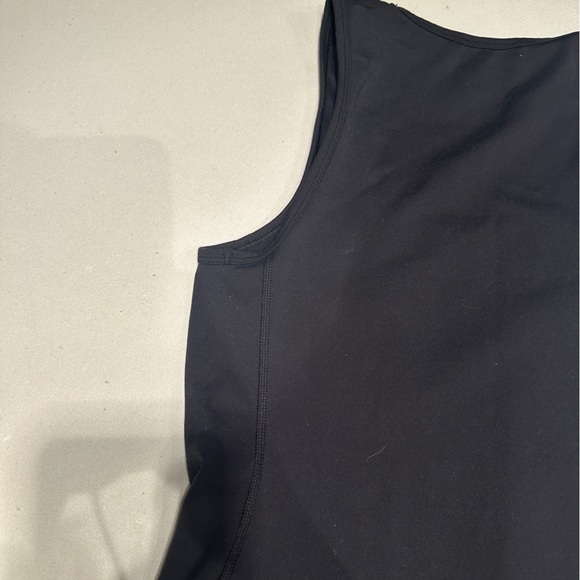 Community (Aritzia) Black Sleeveless Stretch Midi Dress. Size Small. - Picture 5 of 6